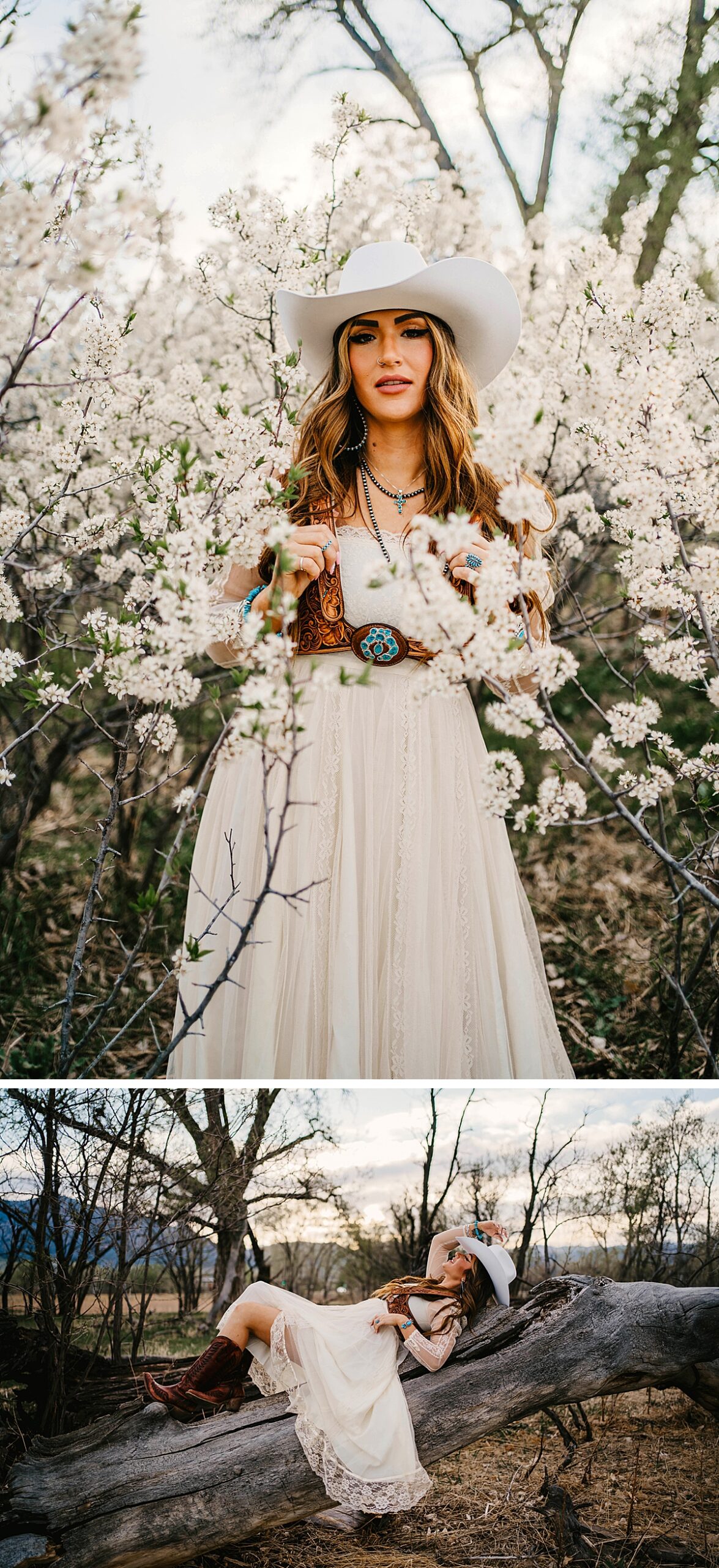 Western Fashion Influencer Buffalo Jane | High Pines Media | Wedding and Elopement Photographer | turquoise Tuesday, Denver Colorado, western outfit inspiration, cowgirl hat | via highpinesmedia.com 