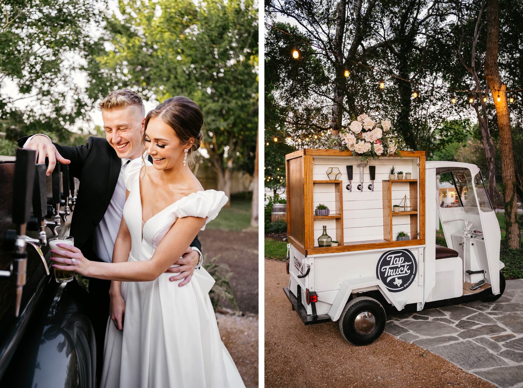 Tap Truck Texas Hill Country | High Pines Media | Central Texas Wedding Photographer | romantic wedding, wedding inspiration,  | via highpinesmedia.com