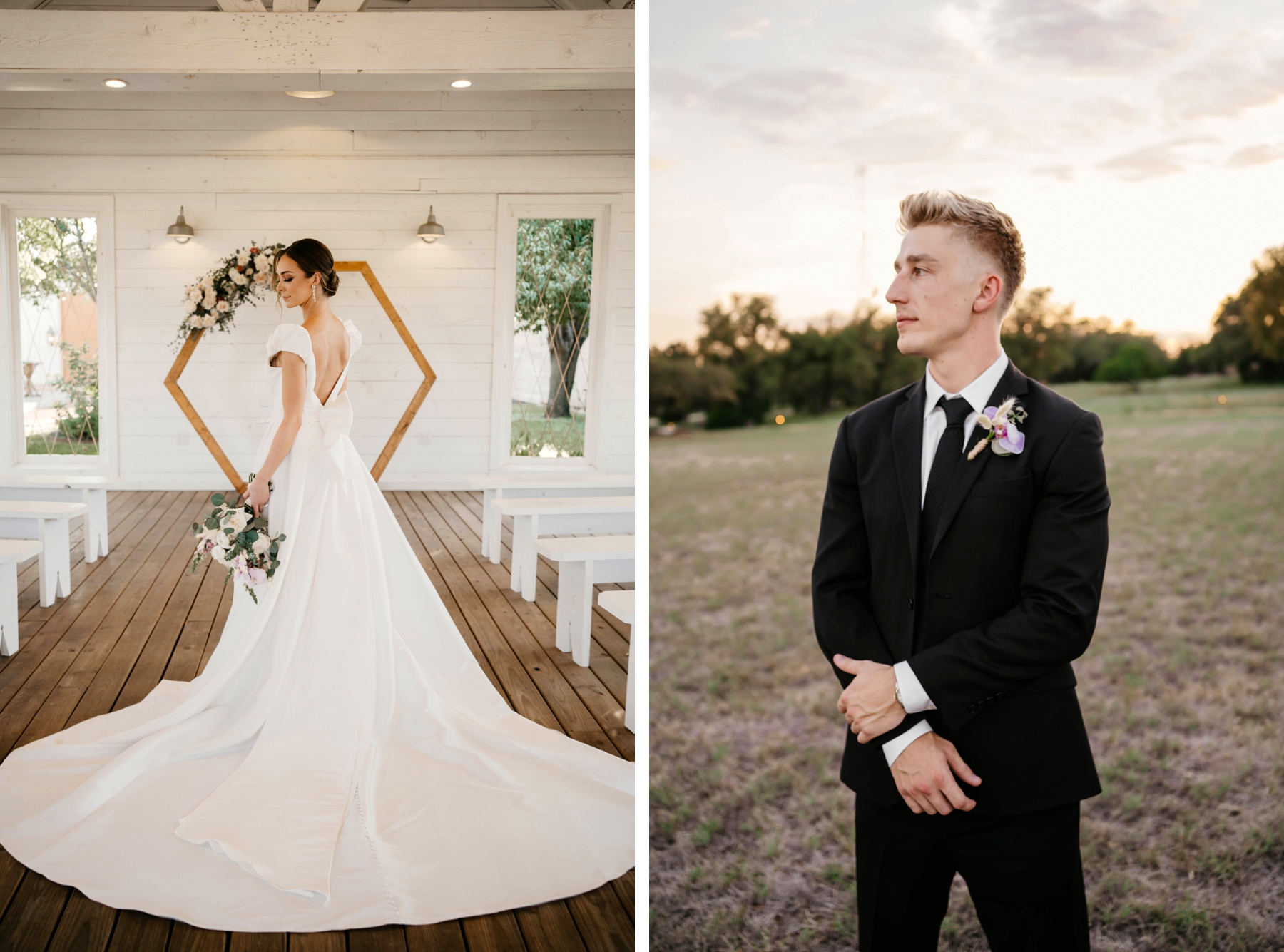 Bride and Groom Wedding Day Attire | High Pines Media | Central Texas Wedding Photographer | romantic wedding, wedding inspiration, Hill Country Wedding Venue | via highpinesmedia.com
